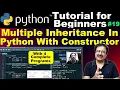 multiple inheritance in python constructor python multiple inheritance super