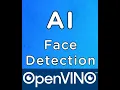 Simplified Face Detection Implementation using OpenVINO in under 10 lines of code