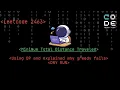 leetcode 2463 Minimum Total Distance Traveled Leetcode POTD Dynamic Programming DSA