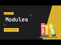Python Modules et Packages