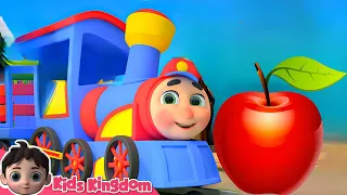 Gadi Aayi Gadi Aayi Chuk Chuk Rhyme | गाड़ी आयी जुक जुक | Kids Kingdom | Hindi Nursery Rhymes