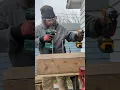 MENARDS MASTER FORCE BOOST impact driver 2000 Inch Pounds VS DEWALT XR DCF 845 LAGS 6 inch