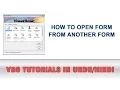 VB6 Tutorial In Urdu - How to Open Form from Another Form