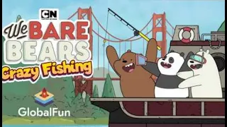we bare bears crazy fishing cn games how to play