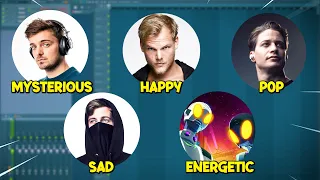 Download 5 Different Chords - 5 Different Emotions 🔥 (Martin Garrix, Avicii, Alan Walker, Kygo, AREA 21) MP3