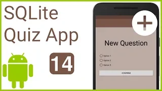 Multiple Choice Quiz App with SQLite Integration Part 14 - ADDING MORE QUESTIONS CATEGORIES