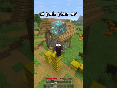 Minecraft mas só posso tocar no seu bloco