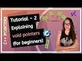 C POINTERS 2025 - What is a void pointer for beginners PROGRAMMING TUTORIAL