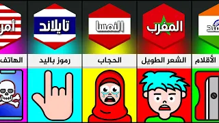 أشياء ممنوعة في المدارس في هذه الدول المختلفة 