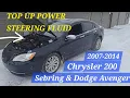 How To Check and Refill Power Steering Fluid SO SIMPLE It Will work on most 200