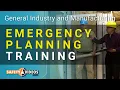 Emergency Planning Training from Safety s com