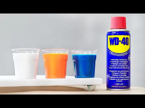 Download MP3 The WD-40 Effect | Acrylic Pour Painting