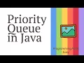 Priority Queue in Java Priority Queue