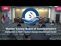 Onslow County Board of Commissioners Meeting