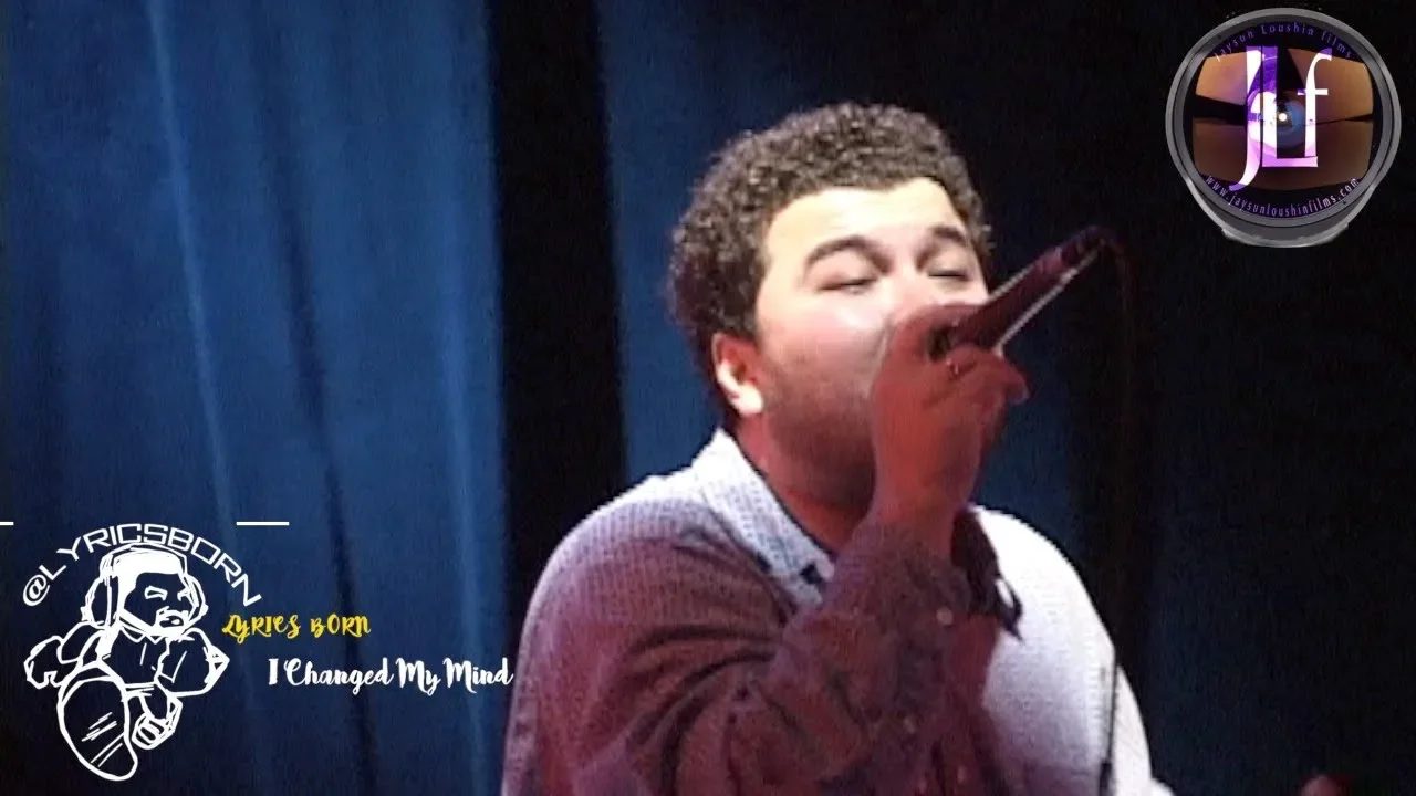 I CHANGED MY MIND : LYRICS BORN - 2003 BOULDER THEATER I CHANGED MY MIND : LYRICS BORN - 2003 BOULDER THEATER