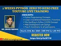 Day 1 - Python Zero to Hero Training