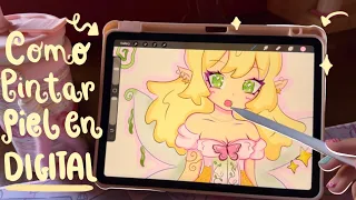 ✨ Mi forma favorita de pintar piel en digital (fácil)