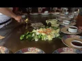 Mount Fuji New York A recording of a sit down hibachi dinner
