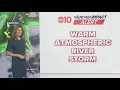 Northern California atmospheric river brings rain Tuesday