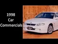 Australian Car Commercials 1998 TV Ad Collection