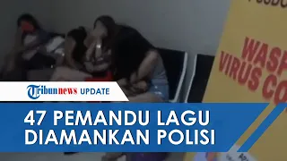 karaoke venesia di bsd serpong digerebek polisi 47 pemandu lagu dan uang rp730 juta diamankan