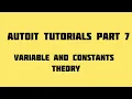 Autoit Tutorials Part 7 Variables and Constants - Theory