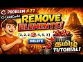 Remove Element in 4 Minutes LeetCode 27 Tamil Explanation