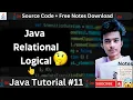 Java Tutorial Relational and Logical Operators in Java Hindi