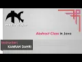 25 Abstract Class in Java