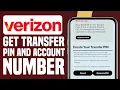 How To Get Your Verizon Transfer Pin And Account Number Step By Step