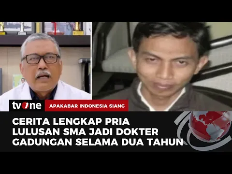 Sungguh Aneh! Pria Lulusan SMA Jadi Dokter Gadungan Selama 2 Tahun, Ini Awal Mulanya