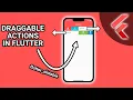 Flutter Tutorial - Draggable Options or Dismiss flutter