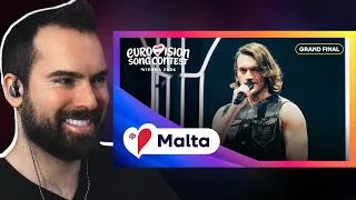 Vocal Coach Reacts - AIDAN - Bella (LIVE) | Malta 🇲🇹 | Grand Final | Eurovision 2026