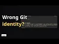 I built a CLI that stops wrong Git and AWS identity mistakes