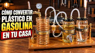 Cómo Convertir Plástico en Gasolina en Casa (DIY Pirólisis)