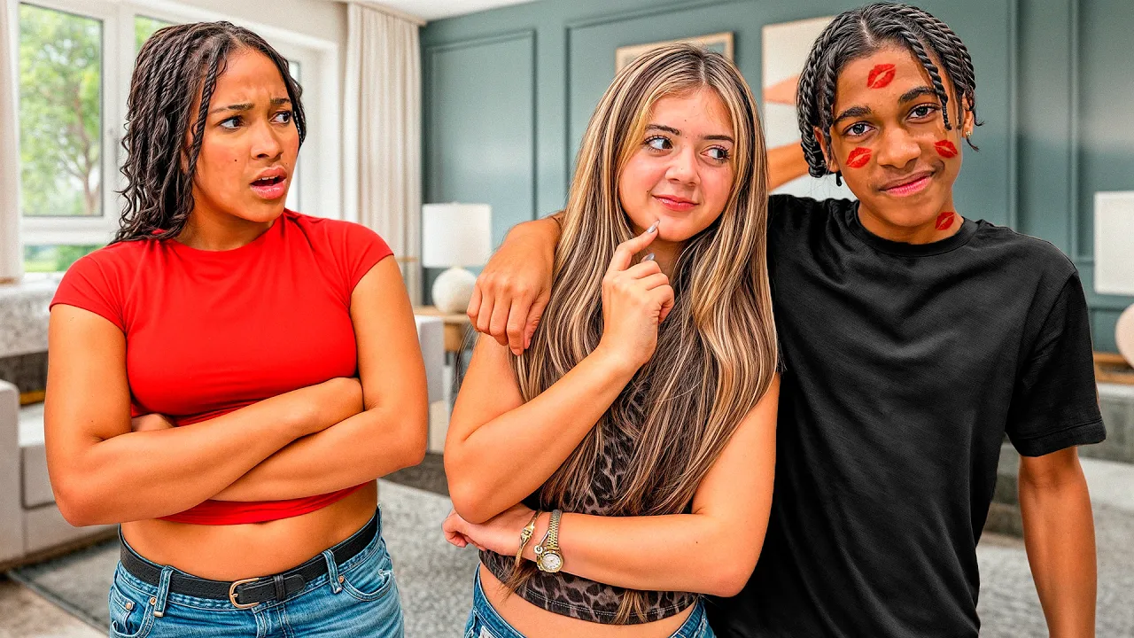 She Has a CRUSH on My COUSIN ft. @THEROCKSQUAD