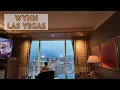 Wynn Las Vegas Panoramic View King Bed Room Jardin Allegro Aft Deck Cocktail Bar Lake of Dreams