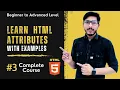HTML Attributes Part-3 html Global Event and Element-Specific Attributes Hindi-Urdu