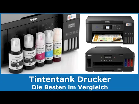 Download MP3 Beste Tintentank Drucker im Test Vergleich 2024 🥇 Epson EcoTank & Canon PIXMA Testsieger