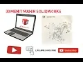 Tutorial Solidworks kuliah teknik gambar mesin Membuat Grinder Rest