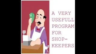 A great app for shopkeepers using tkinter Python VERY EASY