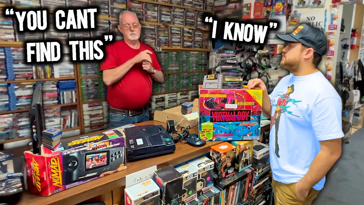Bought the RAREST Game Consoles i've seen