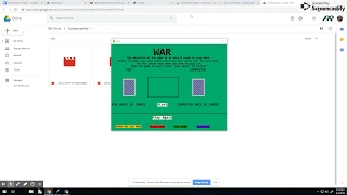 War Card game AG