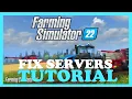 Farming Simulator 22 - How to Fix Can t Connect to Server