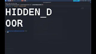 THE DOOR Penetration Testing SQLi Authentication Bypass Command Injection