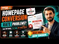 Homepage Mistakes That Are Killing Your Conversions