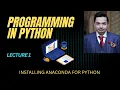 How to Download and Install Jupyter Notebook Anaconda Navigator in hindi urdu
