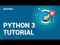 Python 3 Tutorial Python Programming for Beginners Python 2 vs 3 Python Training Edureka