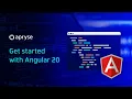 How to Get Started with Angular 20 Apryse