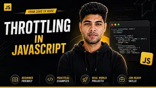 Throttling in Advanced JavaScript Explained JavaScript Tutorial